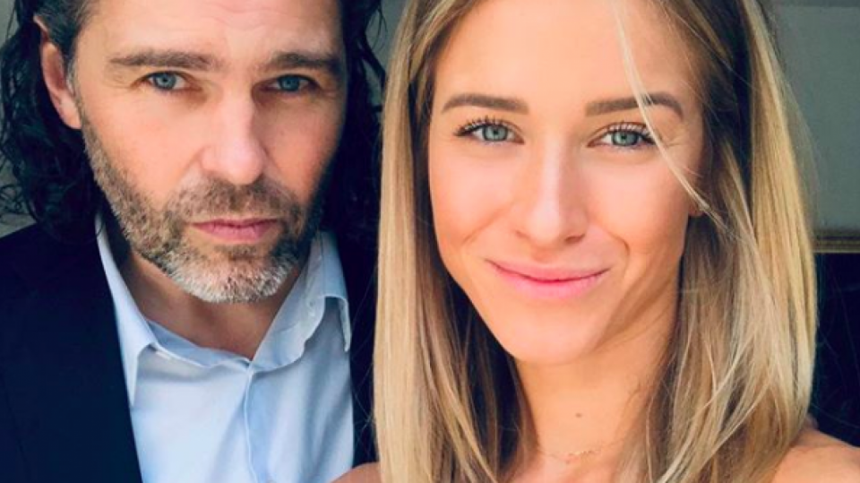 Veronika Kopřivová a Jaromír Jágr